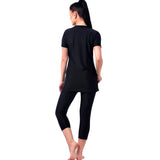 VELOZ printASTIC Thatched Clouds V-Base Top & Slacks