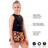 VELOZ SWEET SUMMER I Sun Protected I I Quick Drying I Anti-Chafing SWIM DRESS