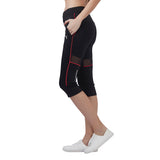 Align (Dual Pocket) Women 3/4TH LEGGING (Firm Waistband with hydro-dry Tech)