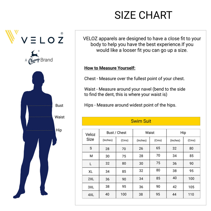 The Boost Women's PADDED SWIM DRESS (Half)  (Sun Protected and Chlorine Tested)