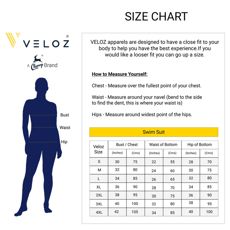 All Day Women's SWIM SET  (Sun Protected and Chlorine Tested)